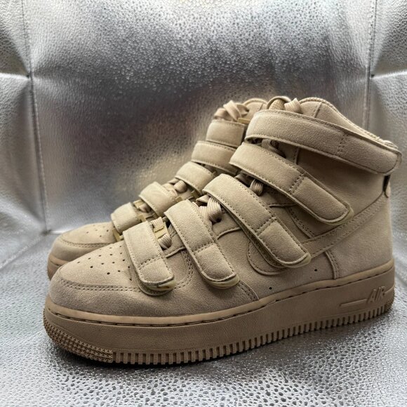 Size 6 Nike x Billie Eilish Air Force 1 High '07 SP  Brown Mens Shoes DM7926-200 - Picture 7 of 10